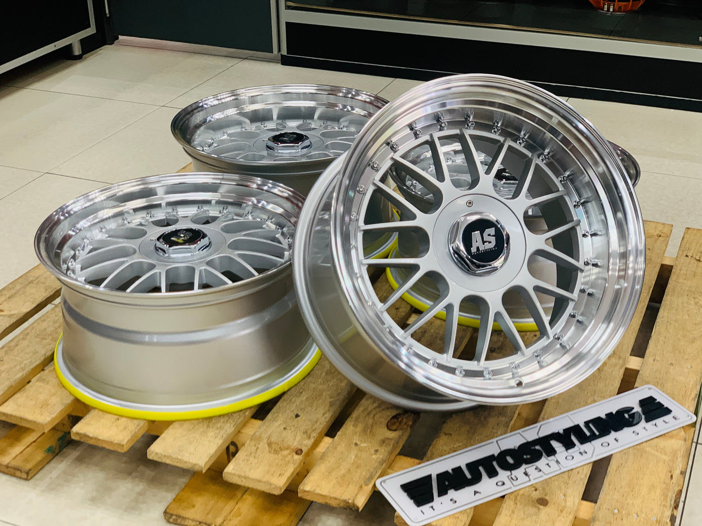 17” AS RF 4/100 & 5/100 SILVER wheels