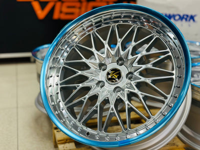 20” WORK VSXV 3pce split wheels 5/120