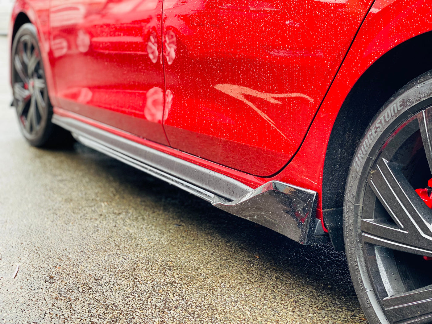 MK8 Gti club sport roof spoiler