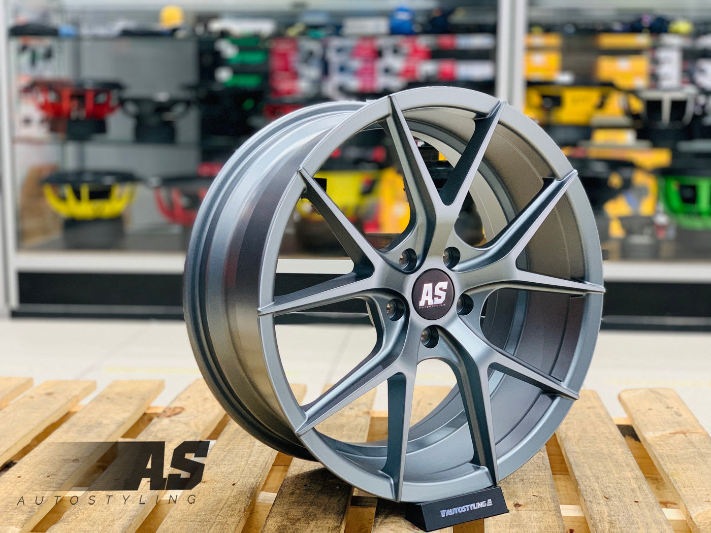 19" AS-F80E  5/112 GUNMETAL