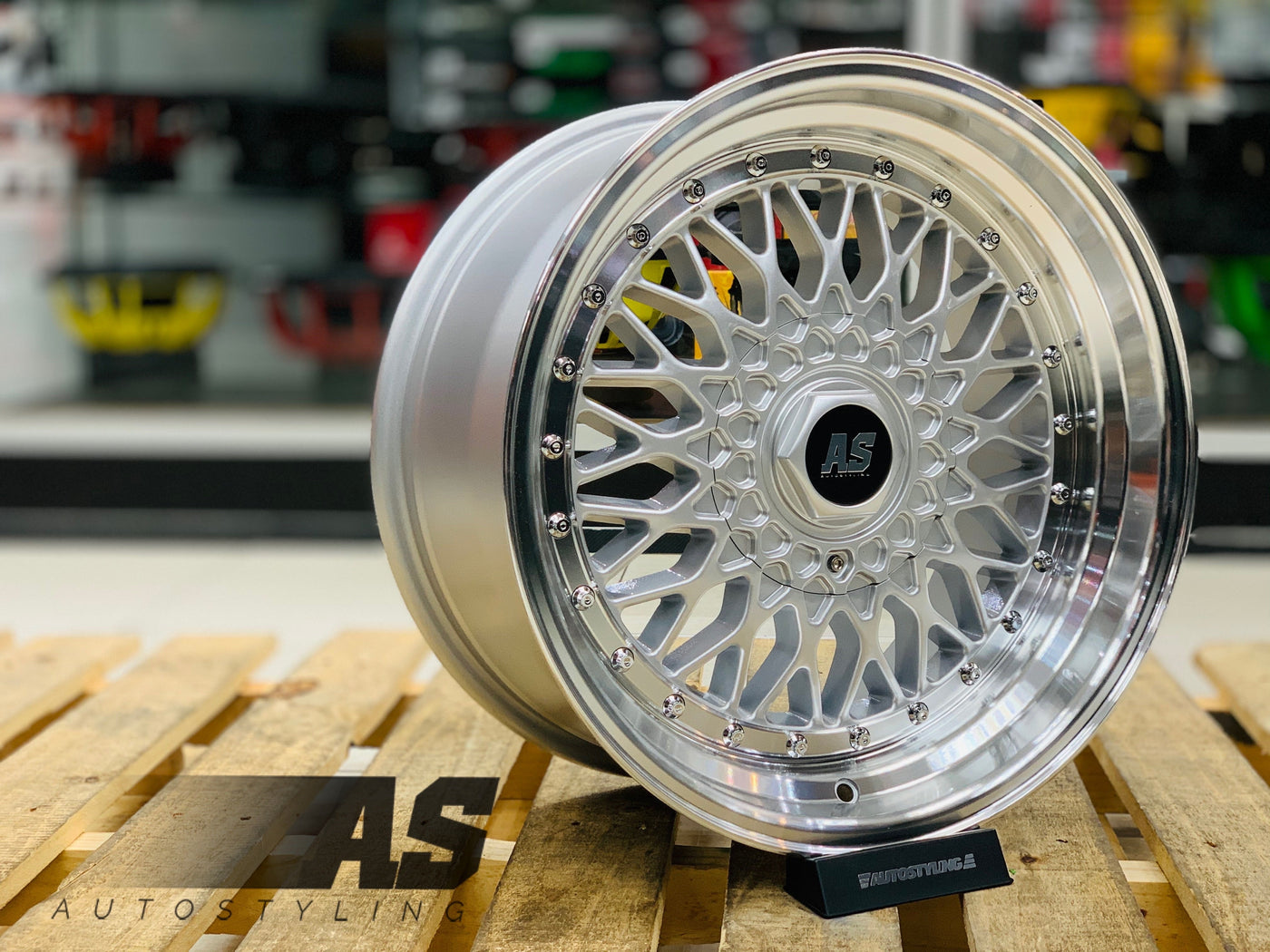 17” AS-MESH 8.5 5/100 5/114 SILVER