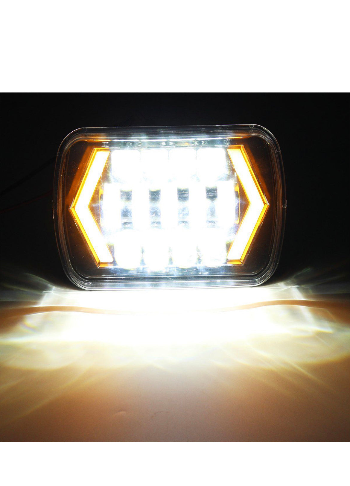 7” Square drl headlights ( jeep style )