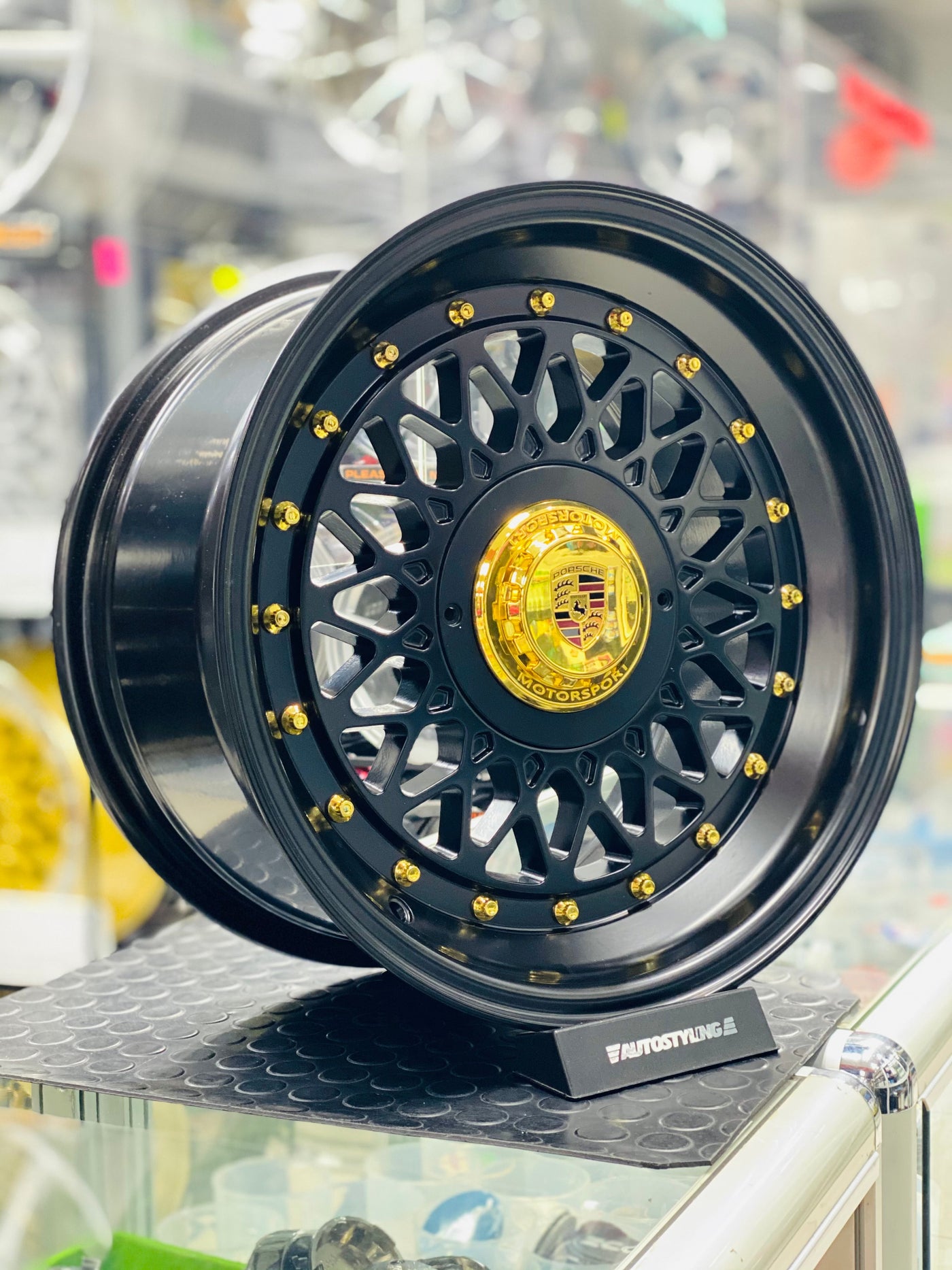 15” AS-P/MESH 4/100 5/100  FULL BLACK