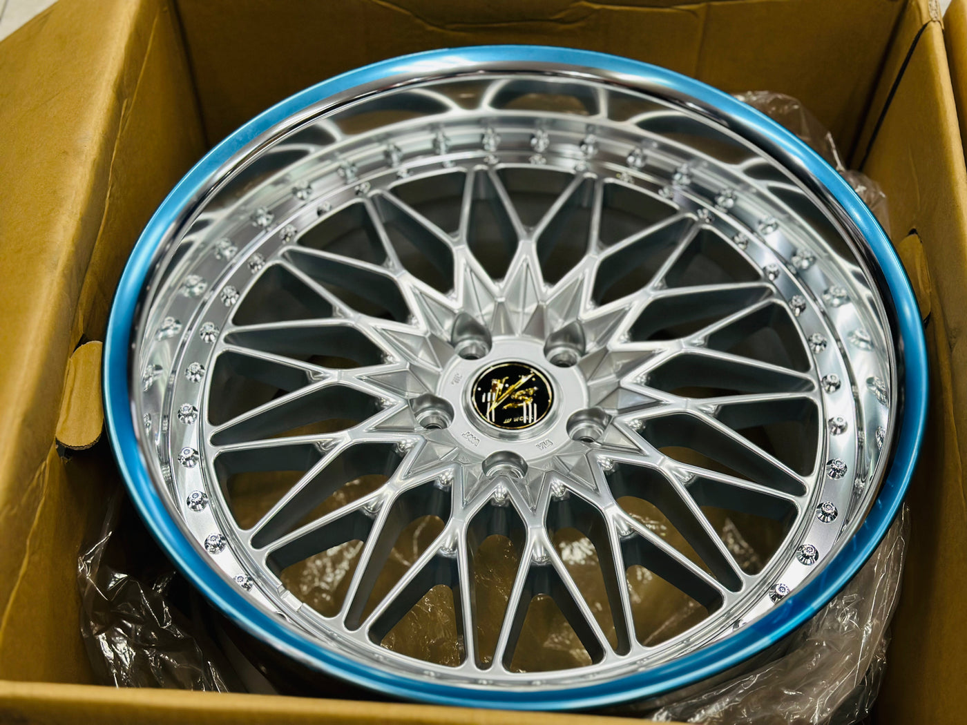 20” WORK VSXV 3pce split wheels 5/120