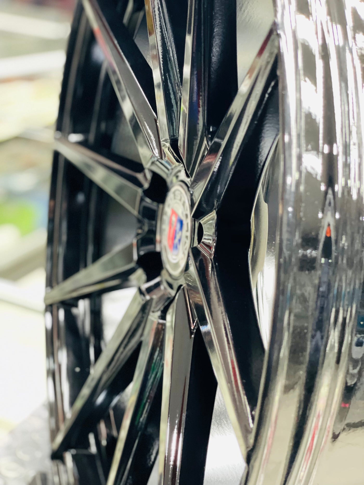 20” AS-5010 5x112 PCD GLOSS BLACK wheels