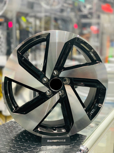 17” AS- GTI 5/100 BLACK MACHINE FACE