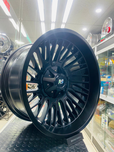 22" AS-FORGED RIMS for Ford F-150 & ranger 6/139 & 6/135 Matt BLACK