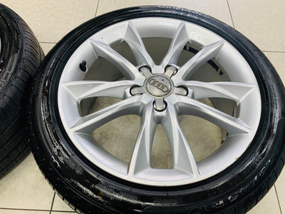 17” OEM AUDI 5/112 pre owned mags & tyres