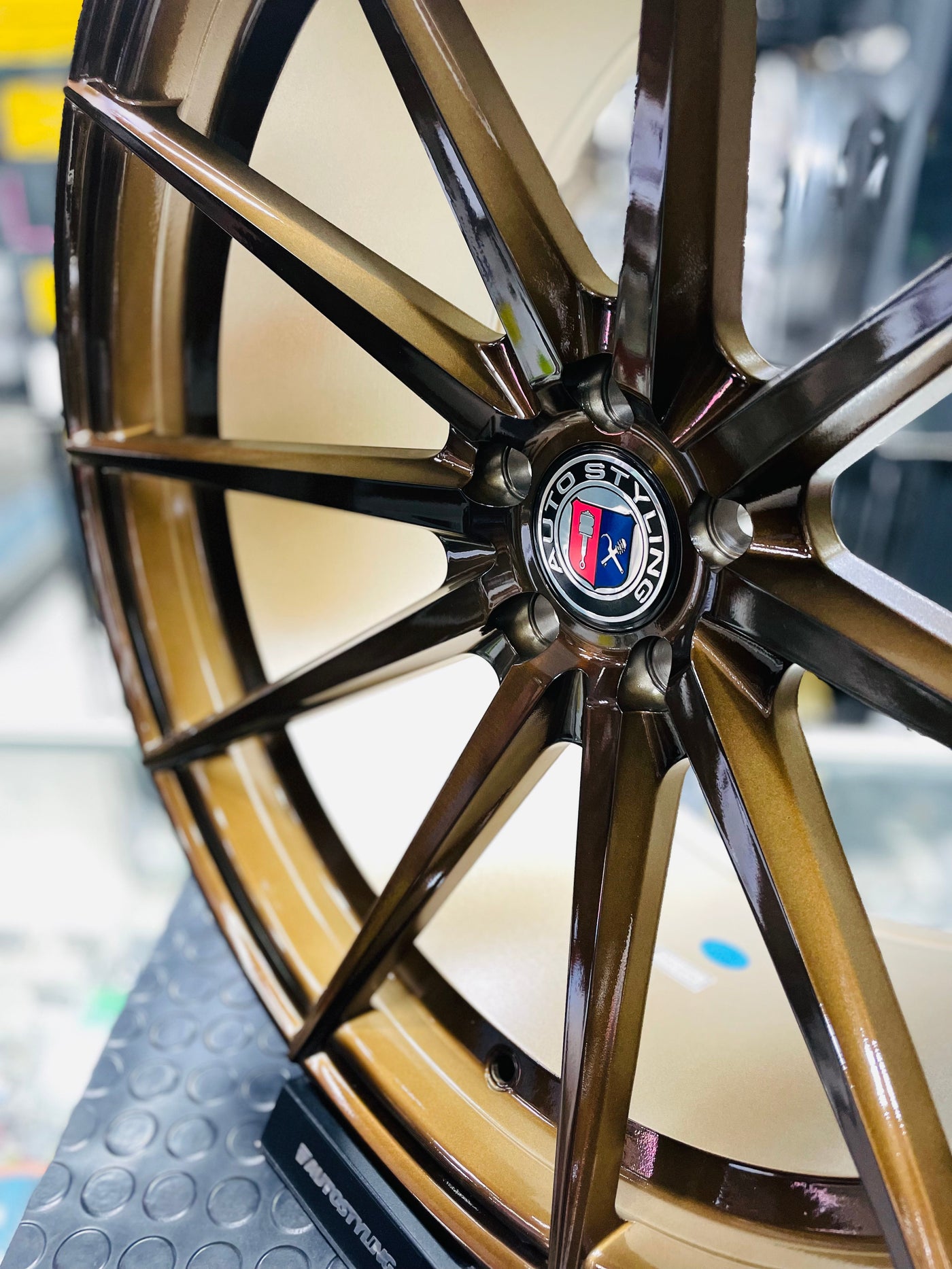 20” AS-5010 9/10j 5x120 PCD Bronze wheels