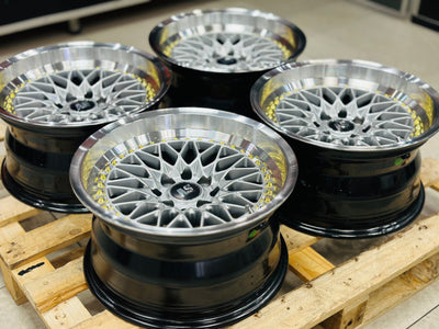 15” AS-7416 VS SILVER  4/100 4/114 wheels