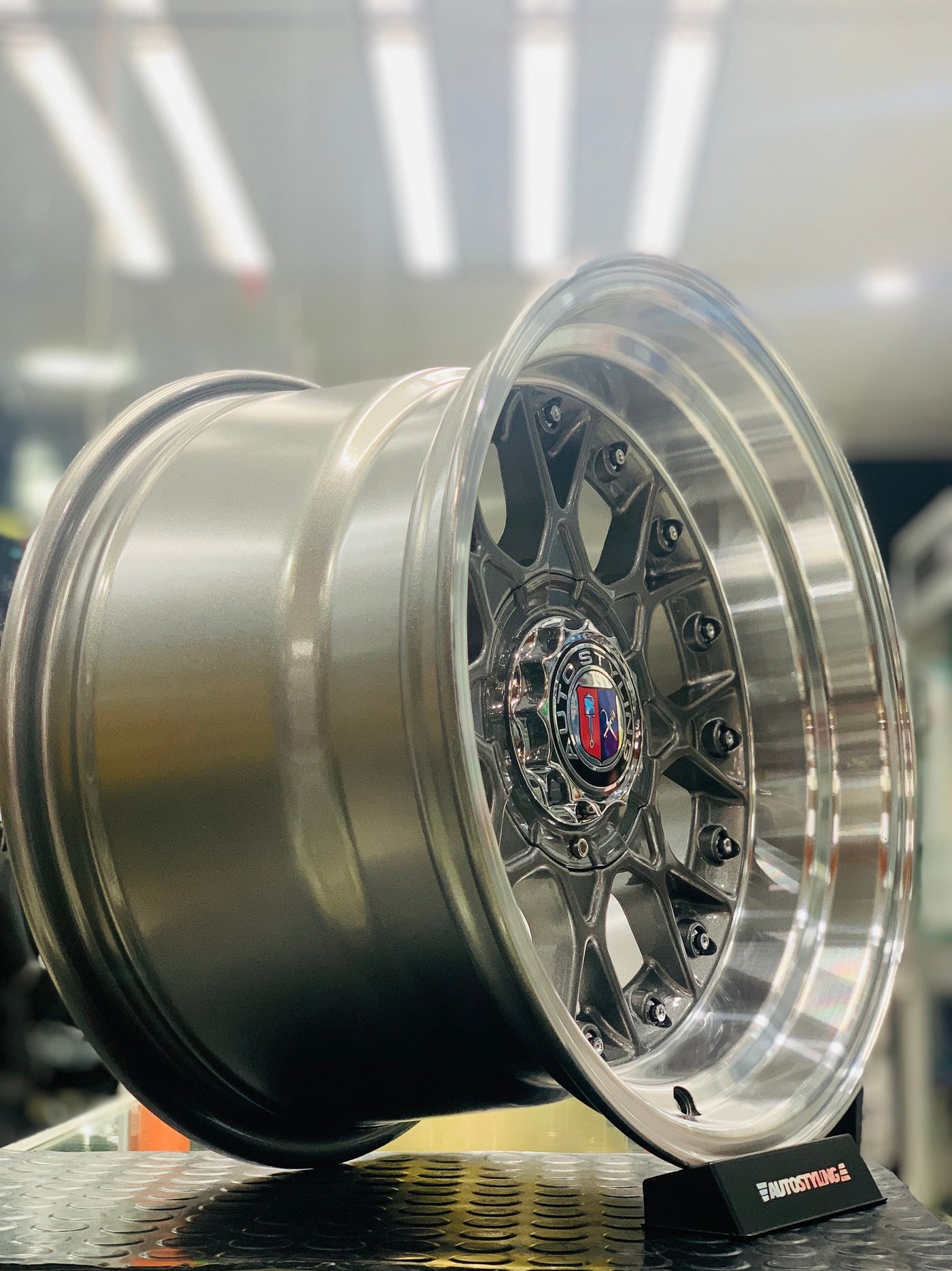 15'' AS- RC2 GUNMETAL   4/100 4/114 WHEELS