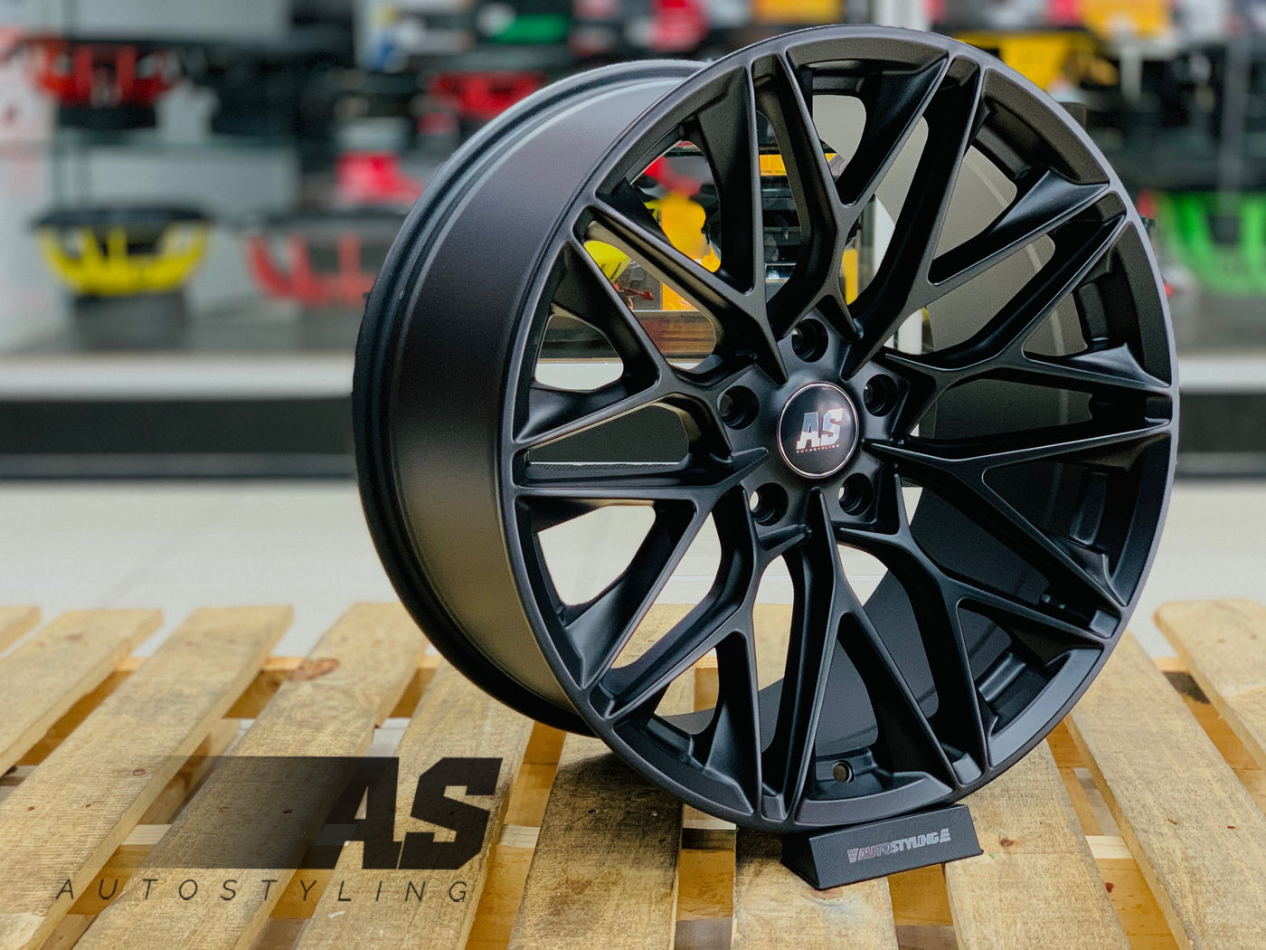 19” AS-F1202  5/112 MATT BLACK
