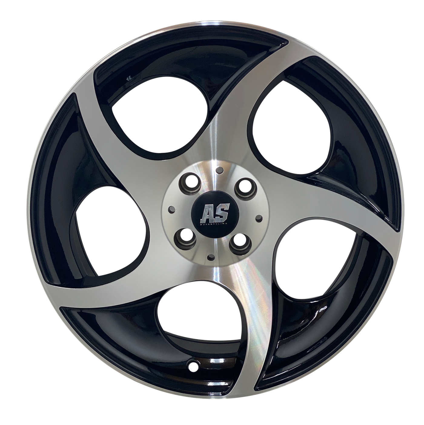 17” AS- SLR 4/100 BLACK WITH SILVER FACE