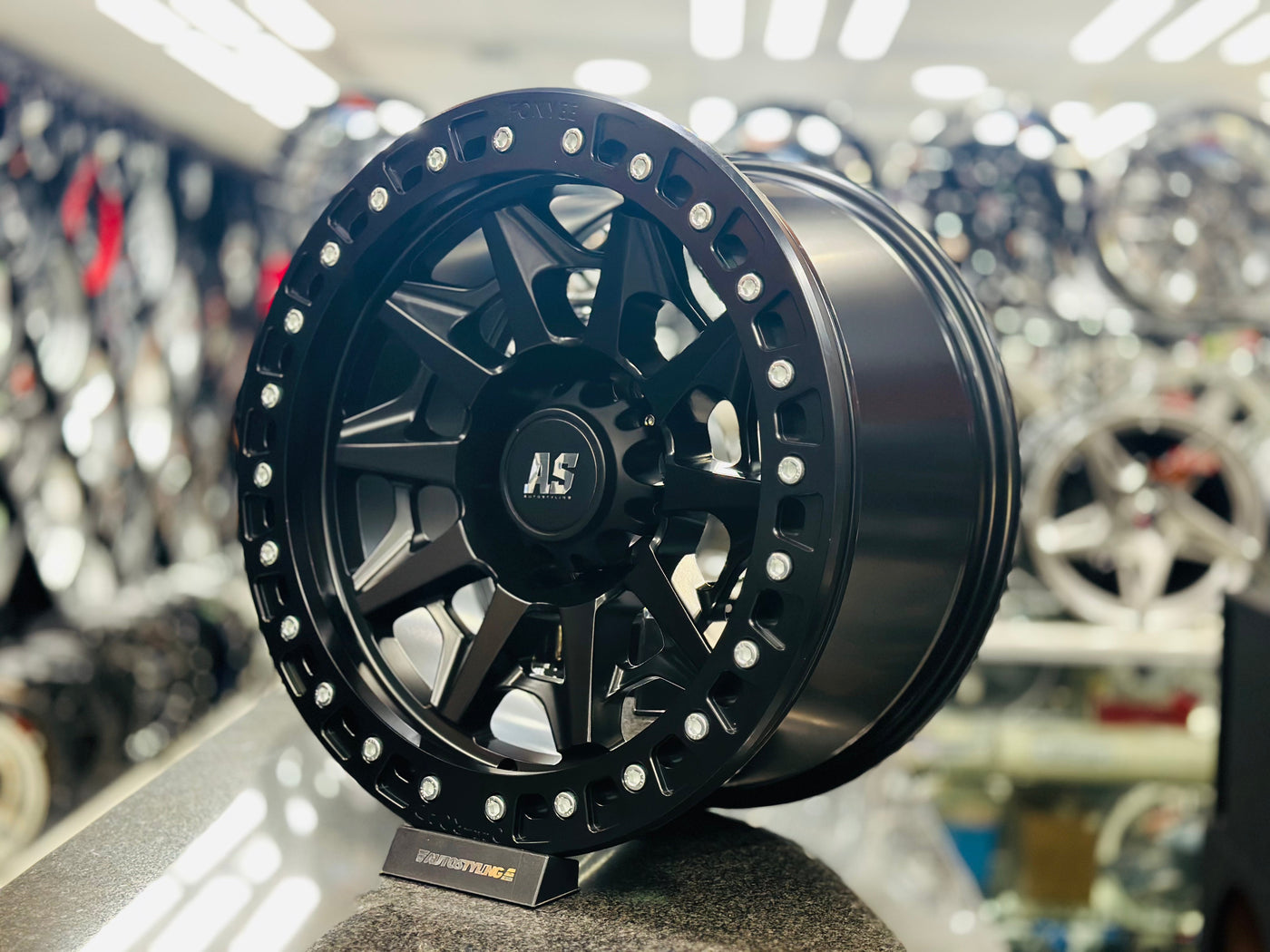 18” AS- F2005 BAKKIE RIMS 6/139 with anti drop ring