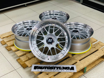 17” AS RF 4/100 & 5/100 SILVER wheels
