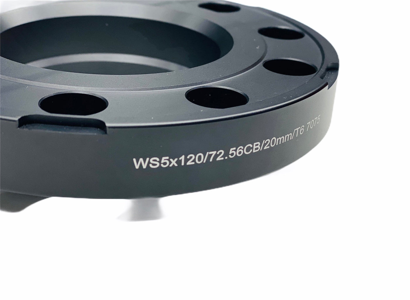 BMW WHEEL SPACERS 5/120 20MM BLACK INCLUDING BLOTS