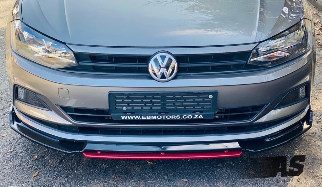 POLO 8 plastic 4pce front spoile