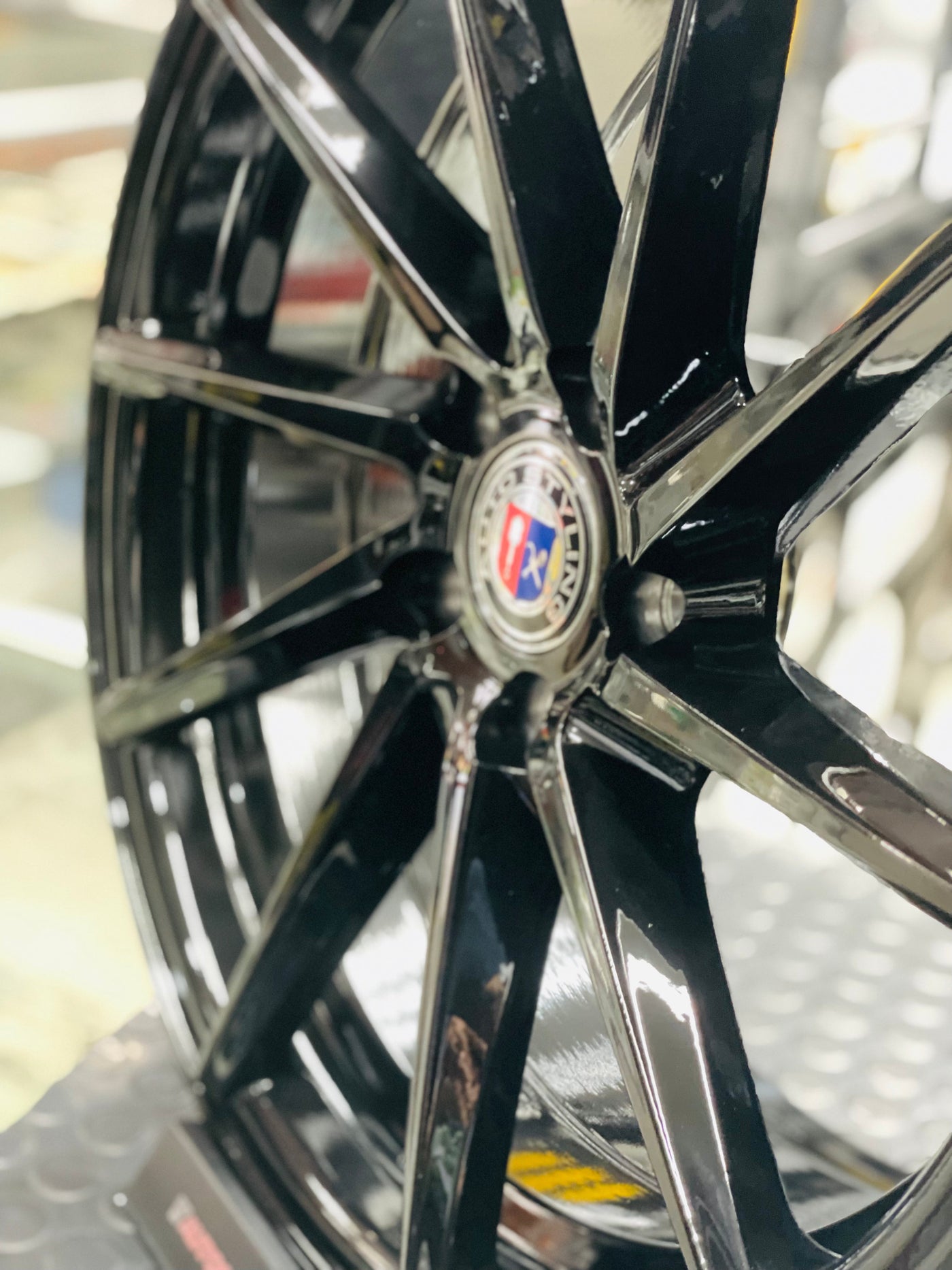 17” AS- CVT 5/100 gloss black wheels