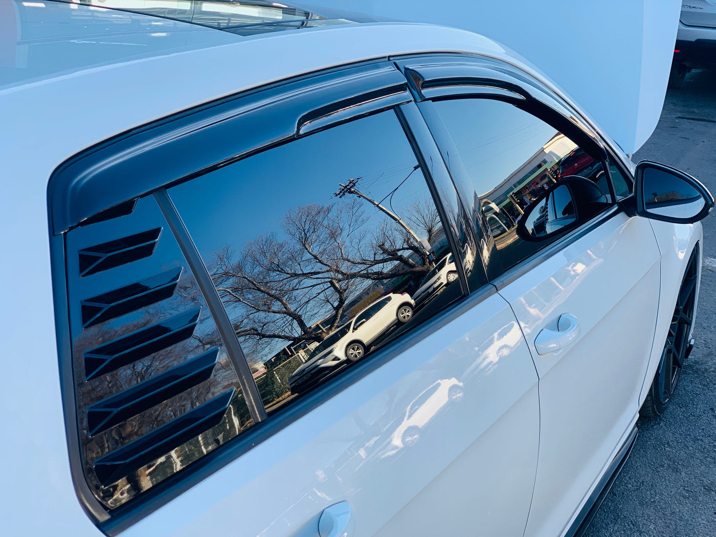 WINDSHIELDS GLOSS BLACK VOLKSWAGEN