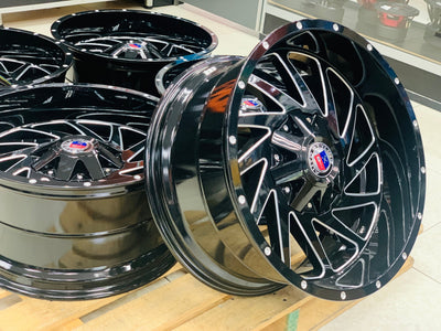 20” M3749 5x127 JEEP RIMS set of 5