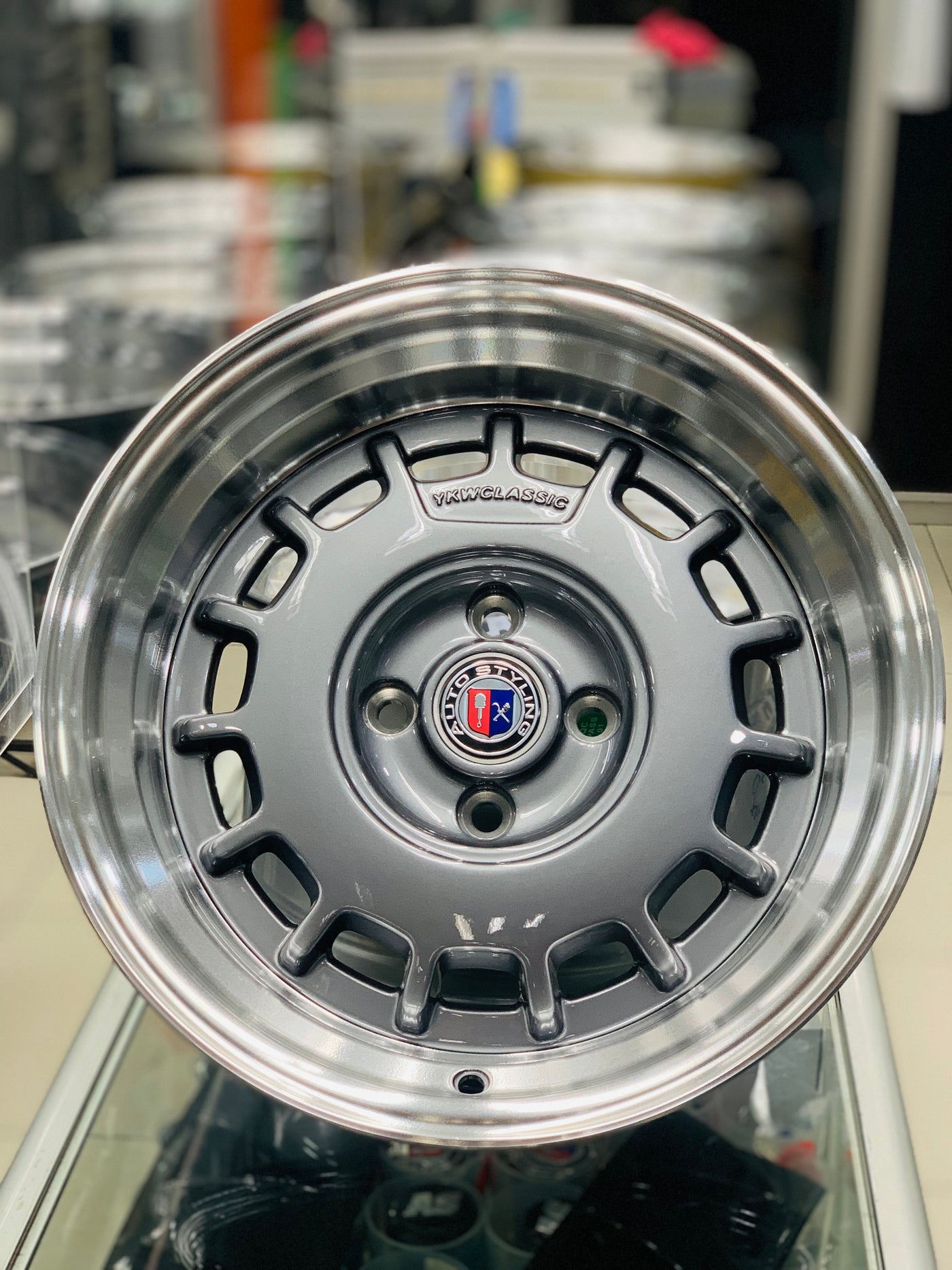 15” AS- CLI 4/100 GUNMETAL