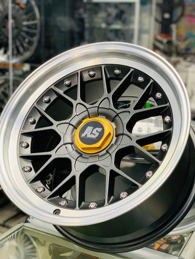 17” AS BBS 506 4/100 & 5/100 matt grey wheels