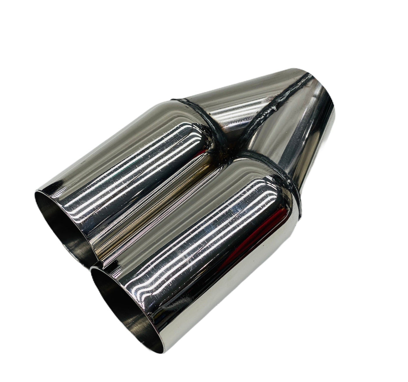 CHROME TAILPIECE C/OFF STRAIGHT