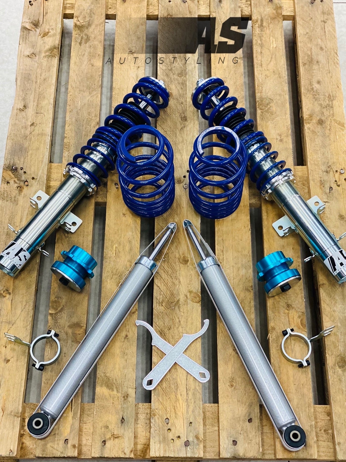 ARC COILOVERS VW POLO 6 R/TSI/VIVO  BLUE OR YELLOW ( NOT 9N )