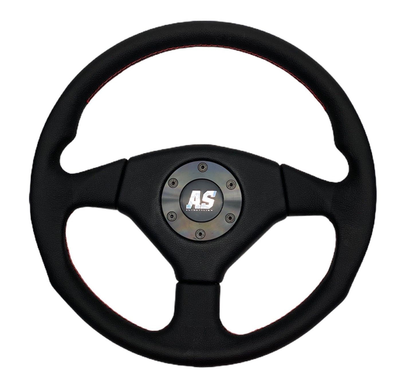GENUINE LEATHER STEERING WHEEL 360mm GENUINE LEATHER