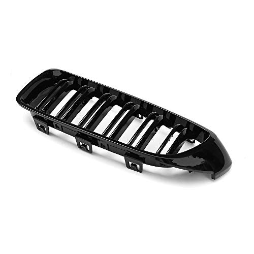 BMW F32  DOUBLE  SLAT GLOSS BLACK GRILLS