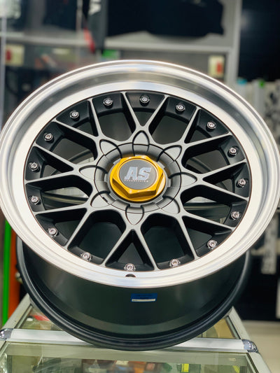 17” AS BBS 506 4/100 & 5/100 matt grey wheels