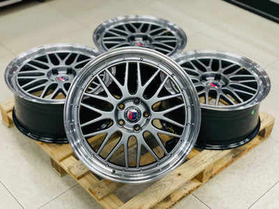 19" AS-LM  5/112 HYPER BLACK 8.5J