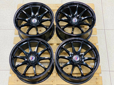 18” AS- CE28  5/114 GLOSS BLACK