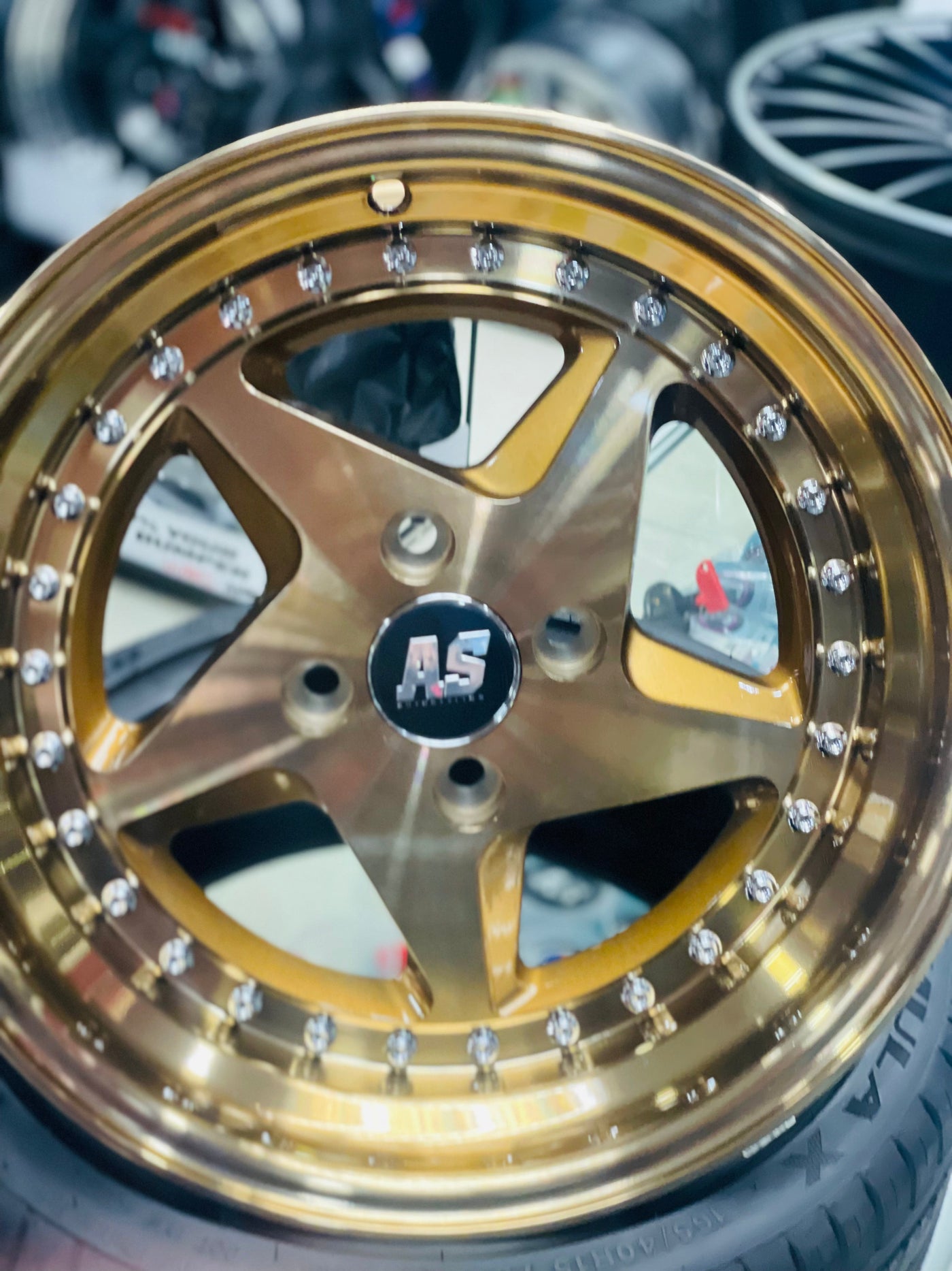 15'' AS-FERRARI 348 4/100 WHEELS