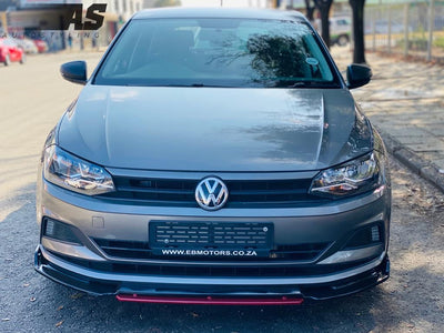 POLO 8 plastic 4pce front spoile