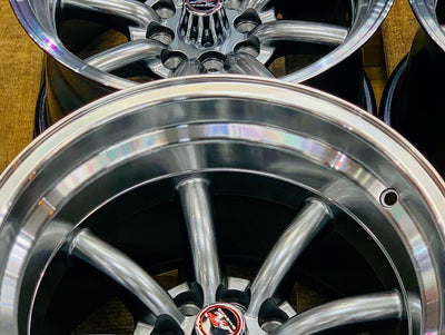 15” AS-WATA 9/10.5J 4/100 4/114 GUNMETAL