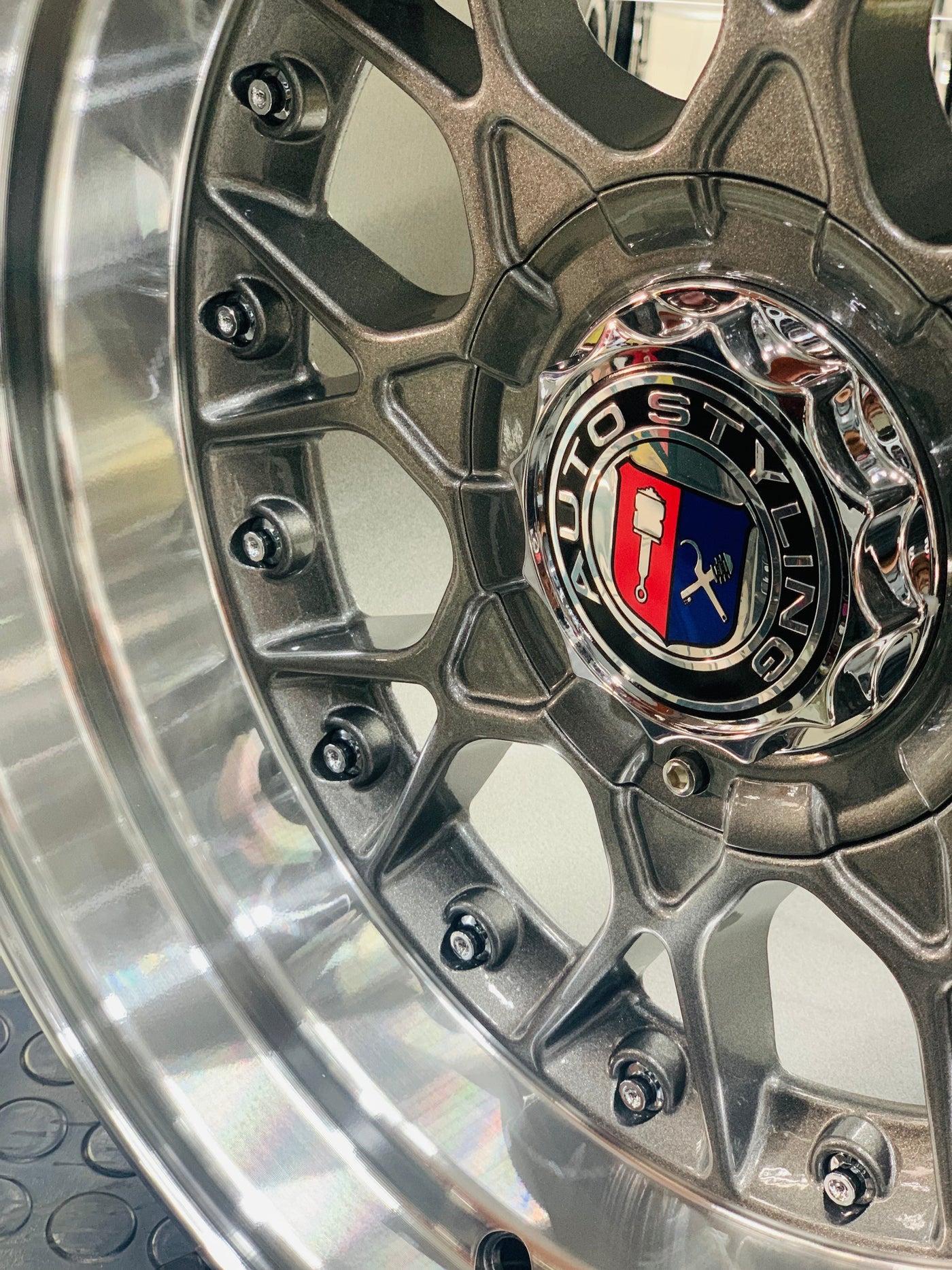 15'' AS- RC2 GUNMETAL   4/100 4/114 WHEELS