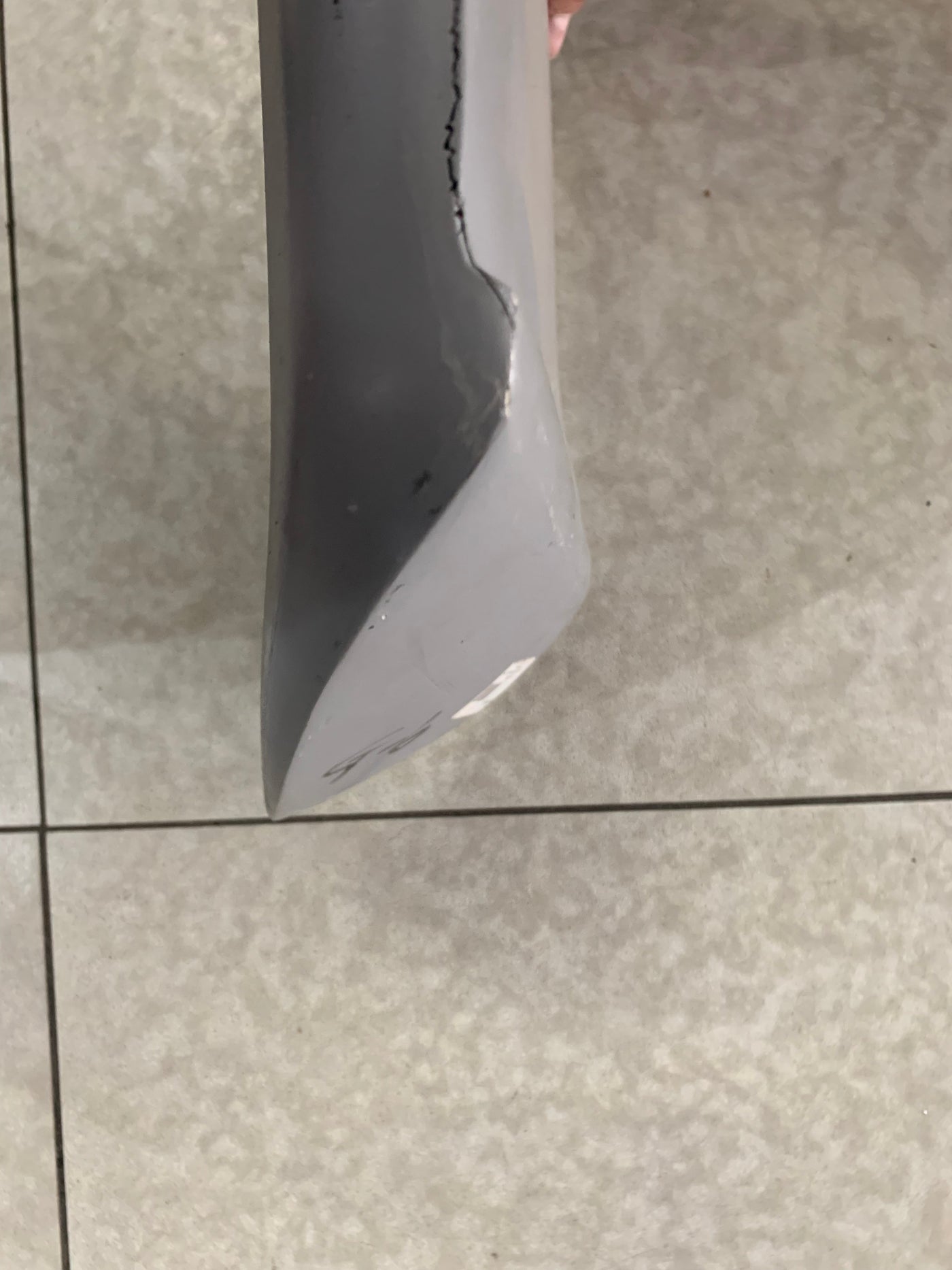 Mk6 gti osir fibre glass roof spoiler ( SHOP SOILED ) cracked but repairable