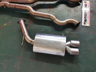 BMW F10 M5 STRAIGHT PIPE EXHAUST SYSTEM