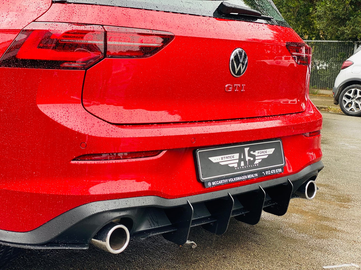 MK8 Gti club sport roof spoiler