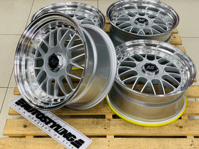 17” AS RF 4/100 & 5/100 SILVER wheels