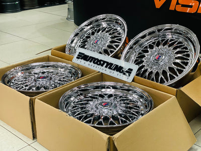 18” AS- MESH 5/100 5/120 SILVER CHROME