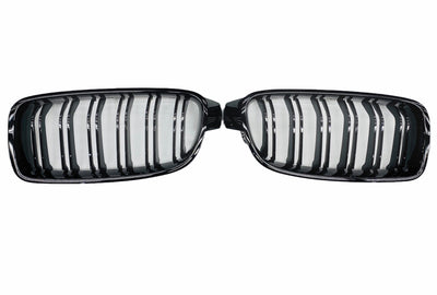 BMW F30 DOUBLE SLAT GRILL GLOSS BLACK