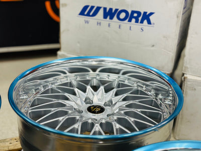 20” WORK VSXV 3pce split wheels 5/120