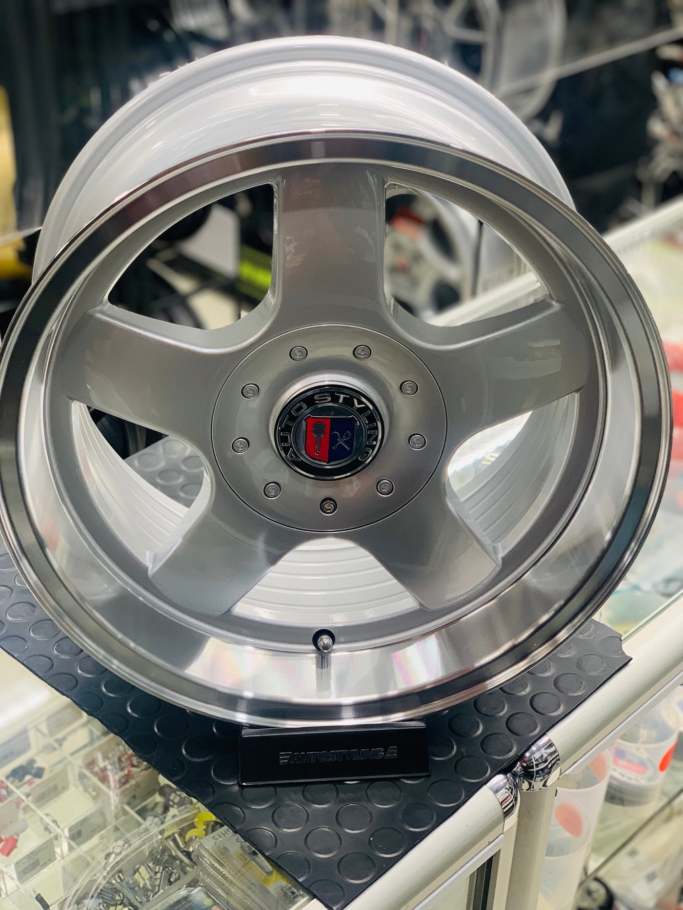 15” AS- 9N  4x100 & 5x100 silver  wheels