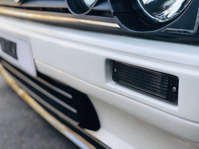 VW GOLF 1 SMOKED COMBO HEADLIGHTS + FREE INDICATOR LENSE