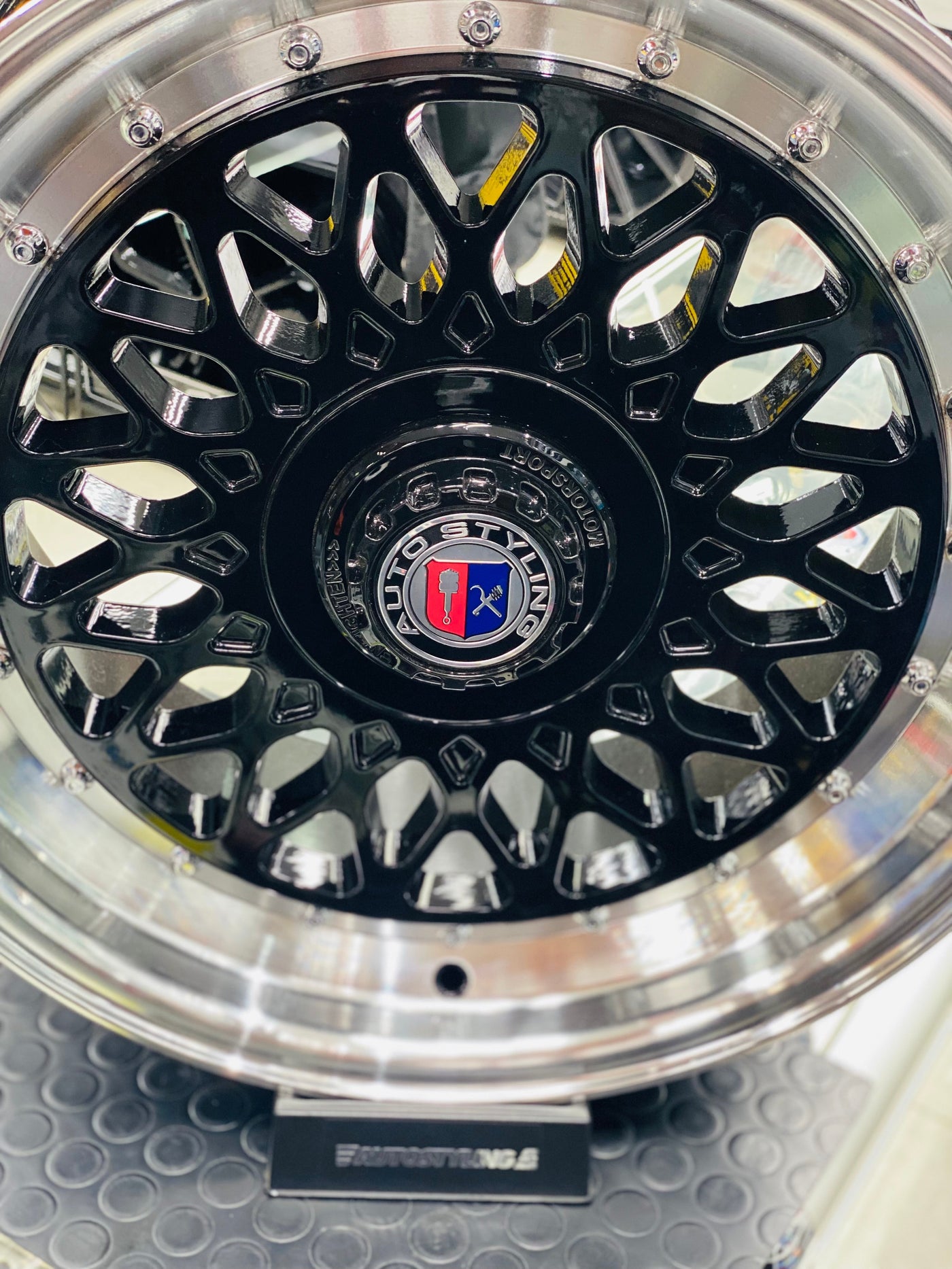 17'' AS-P/MESH 4/100 4/108 BLACK