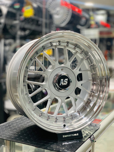 17” AS RF 4/100 & 5/100 SILVER wheels