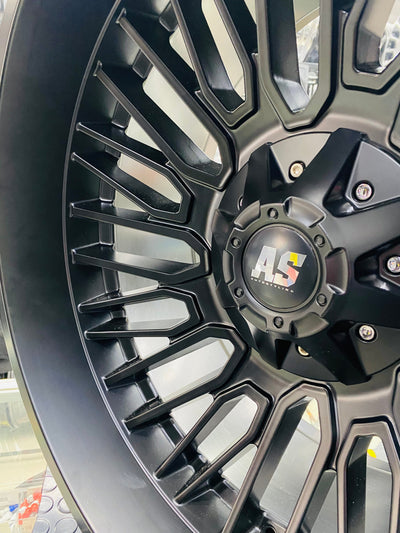 22" AS-FORGED RIMS for Ford F-150 & ranger 6/139 & 6/135 Matt BLACK