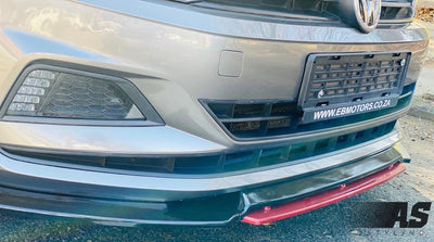 POLO 8 plastic 4pce front spoile